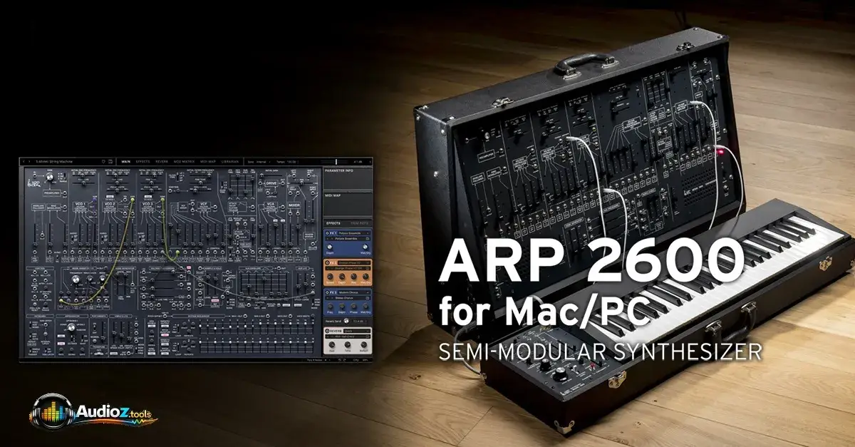 KORG ARP 2600 v1.1.6 WiN-MAC - Audioz.tools