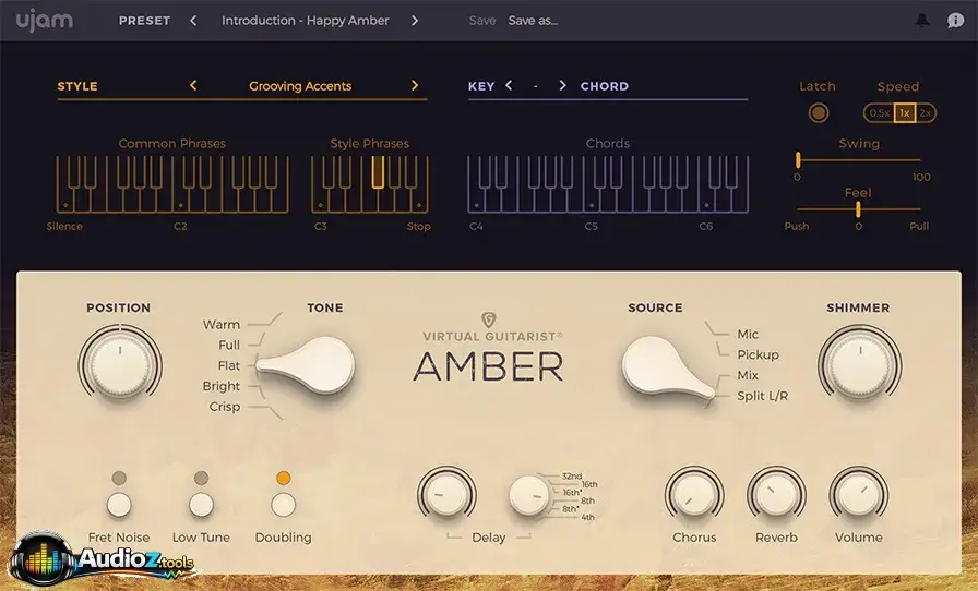 uJAM Virtual Guitarist AMBER